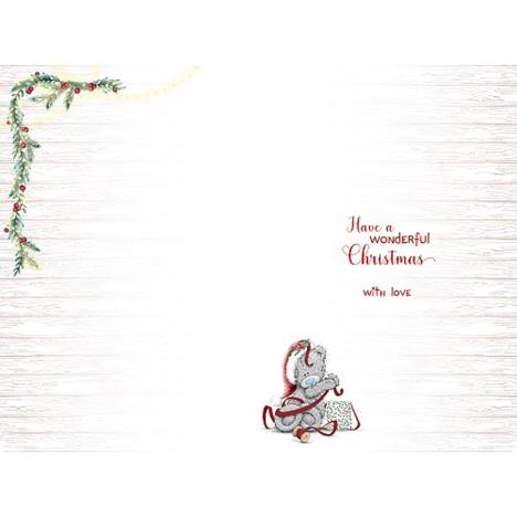 To A Special Family Me to You Bear Christmas Card Extra Image 1